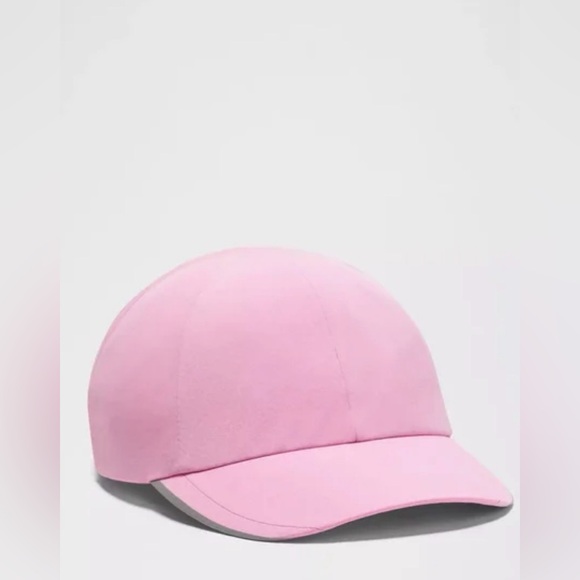 Lululemon pony hat, Cap Women\'s Fast & Free Ponytail Running Hat pink frosting